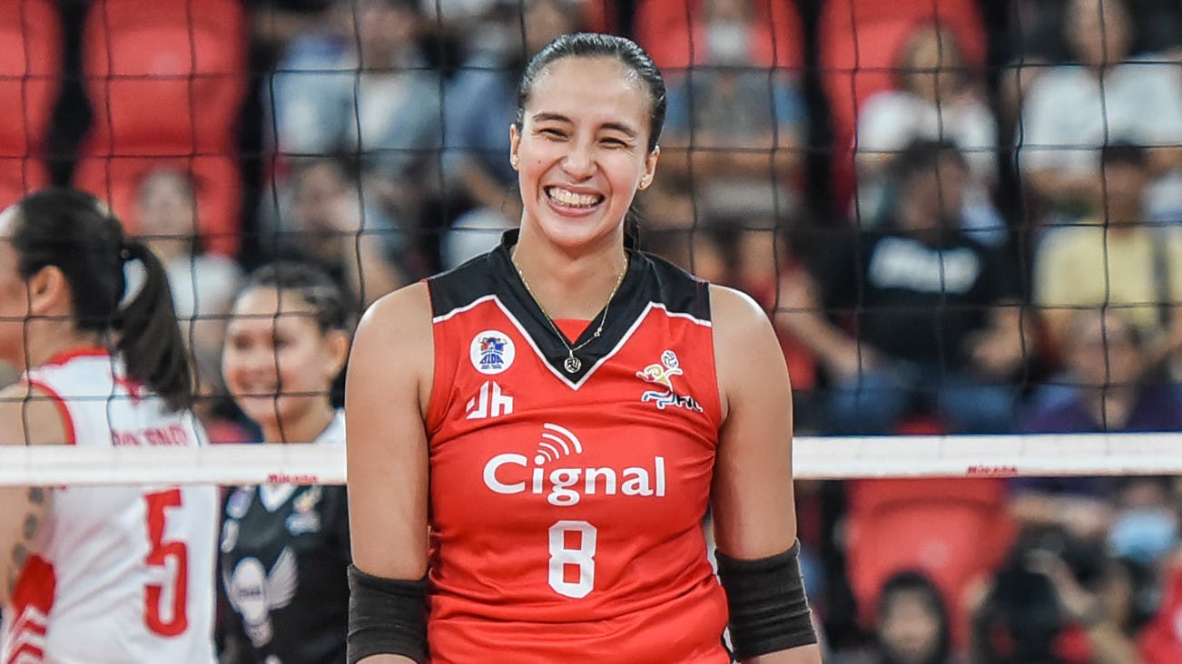 Have you seen Cignal star Jovelyn Gonzaga sporting a semi-kalbo look?